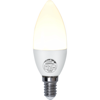 LED Lamp E14 C37 Opaque Basic