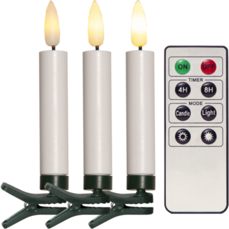 Candle Tree Lights Flamme 10LED