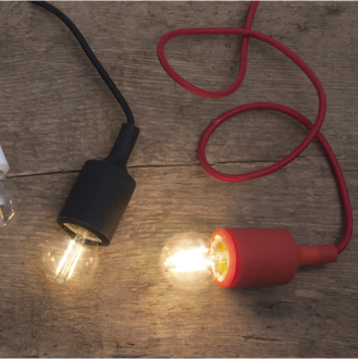 LED Lamp E27 G45 Clear