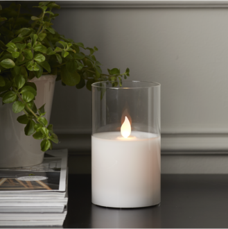 LED Pillar Candle M-Twinkle