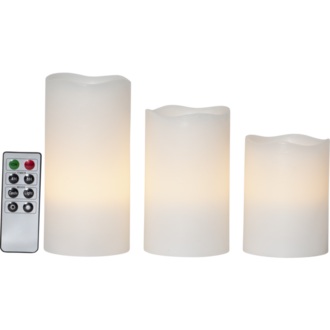 LED Pillar Candle 3 pack May