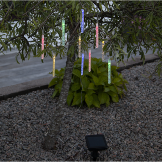Solar Light Chain Bubbly Light-chain