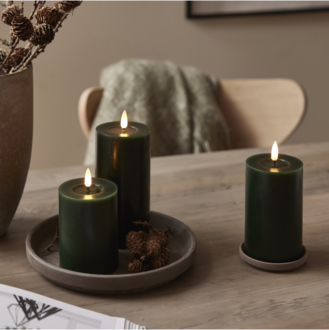 LED Pillar Candle Flamme Flow