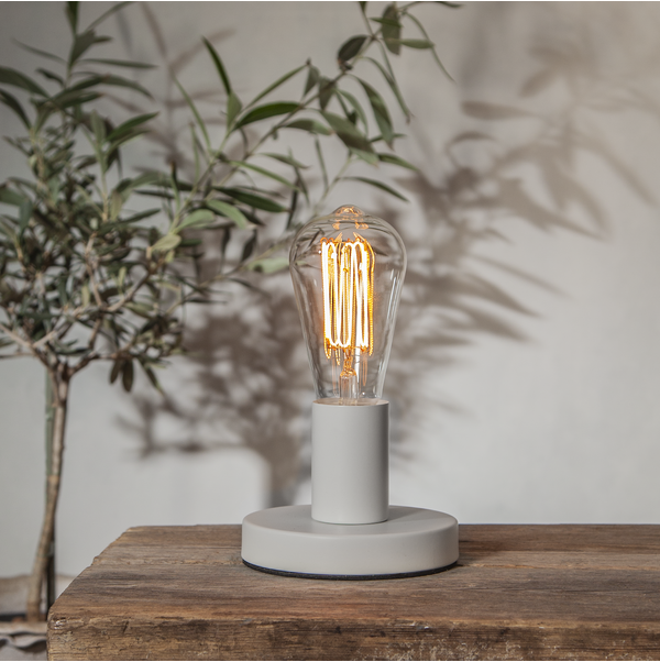 LED Lamp E27 ST64 Decoled Grace Clear
