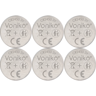 Battery 6 Pack CR2450