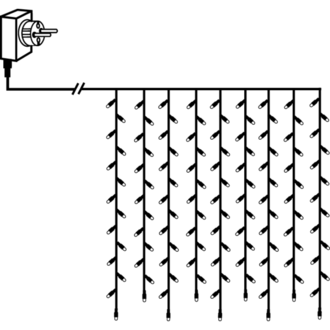 Curtain Lights Serie MicroLED