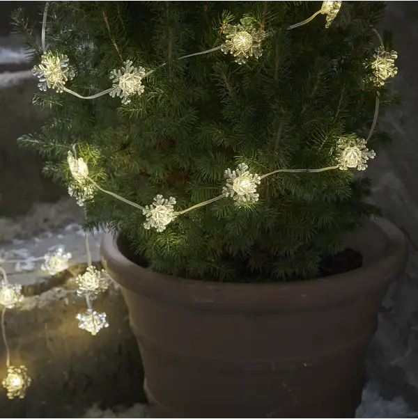 Lichterkette Snowstar