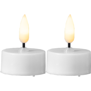 LED Tealight 2 Pack Flamme