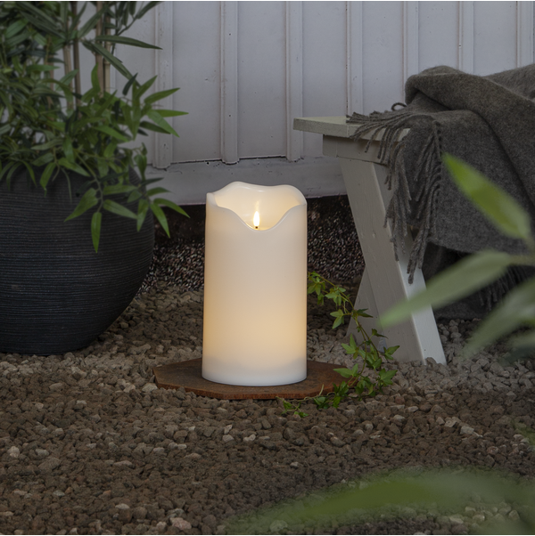 LED Pillar Candle Flamme Grand