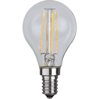 LED Lamp E14 P45 Clear