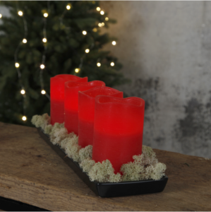 LED Pillar Candle 4P May