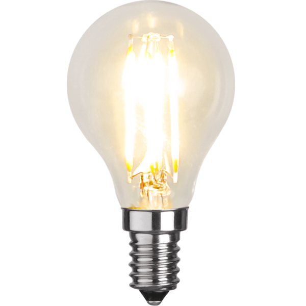 LED Lamp E14 P45 Clear
