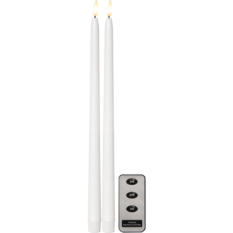 LED Dinner Candle 2 pack Flamme Slim