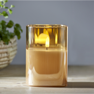 LED Pillar Candle Flamme
