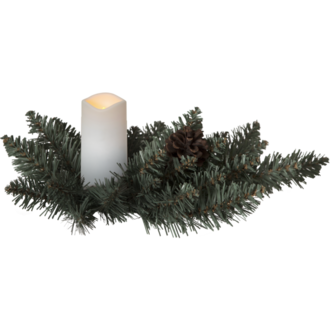 LED Memorial Candle Serene