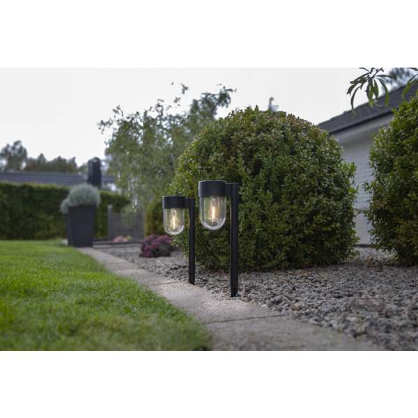Solar Bollard 2 Pack Cupola Christmas & decorative lighting for