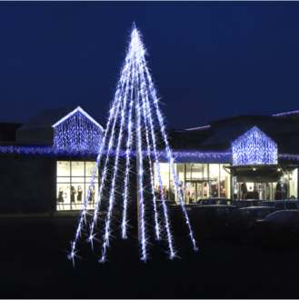 Flagpole Lights System LED
