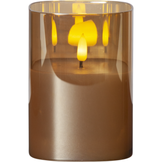 LED Pillar Candle Flamme