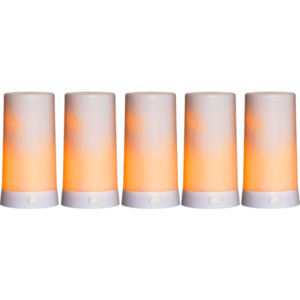 LED Pillar Candle Diner 5 Extra