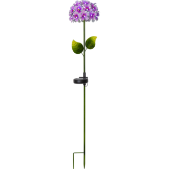 Solar Garden Stick Hortensia