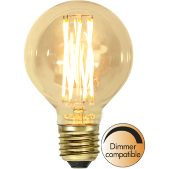 LED Lamp E27 G80 Vintage Gold
