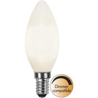 LED Lamp E14 C35 Opaque filament RA90