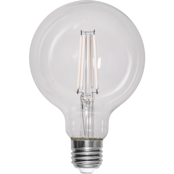 LED Lamp E27 G95 Clear White Filament