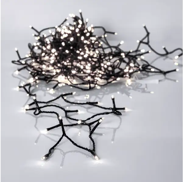 Lichterkette Crispy Ice White