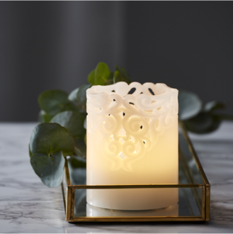 LED Pillar Candle Clary