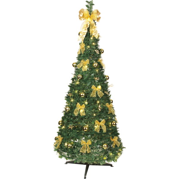 Christmas Tree w LED Popuptree Christmas & decorative lighting for