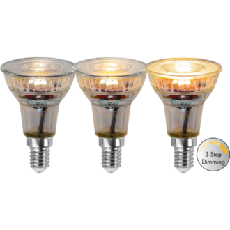 LED Lamp E14 PAR16 Spotlight Glass 3-step
