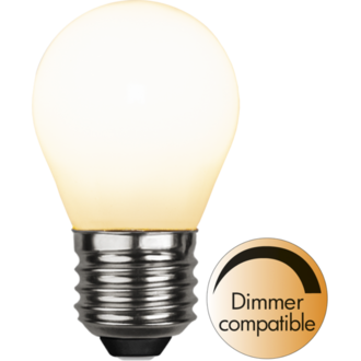 LED Lamp E27 G45 Opaque filament RA90