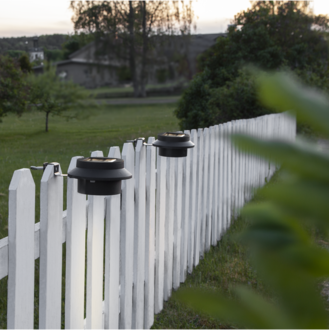 Solar Wall Lantern Fency