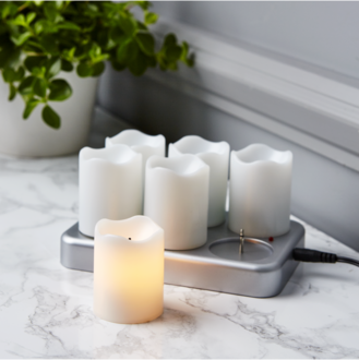 LED Candle 6 Pack Chargeme