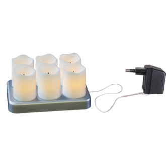 LED Candle 6 Pack Chargeme