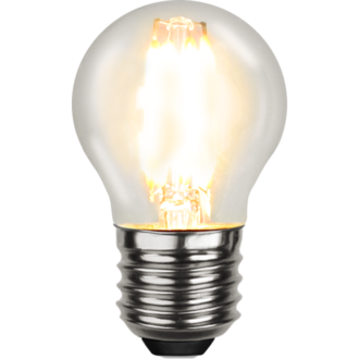 LED Lamp E27 G45 Clear