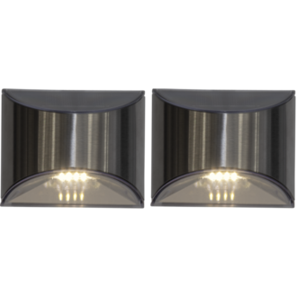 Solar Wall Lantern 2 pack Wally