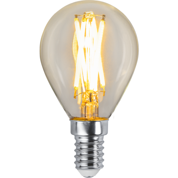 LED Lamp E14 P45 Clear Dim to Warm