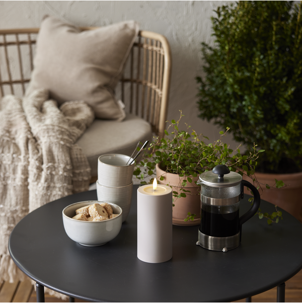 LED Pillar Candle Flamme Soft