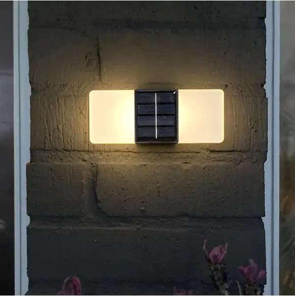 Solar Wall Lantern Wally Frost