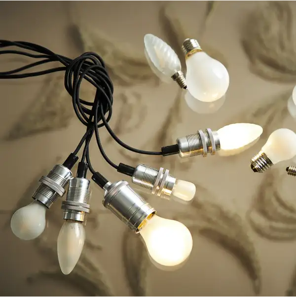 LED-lampa E14 Klot Frosted