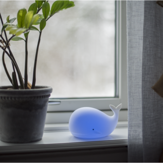LED Nightlight Functional Whale