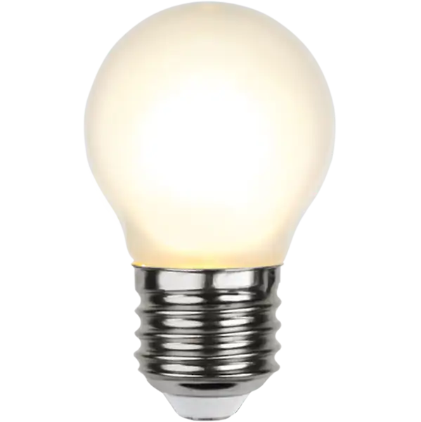 LED-lampa E27 Klot Frosted