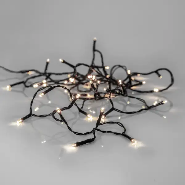 Lichterkette Crispy Ice White