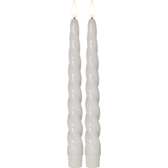 LED Dinner Candle 2 pack Flamme Shine