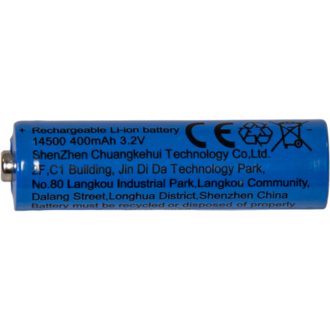 Rechargeable Battery 14500 3,2V 400mAh Li-ion