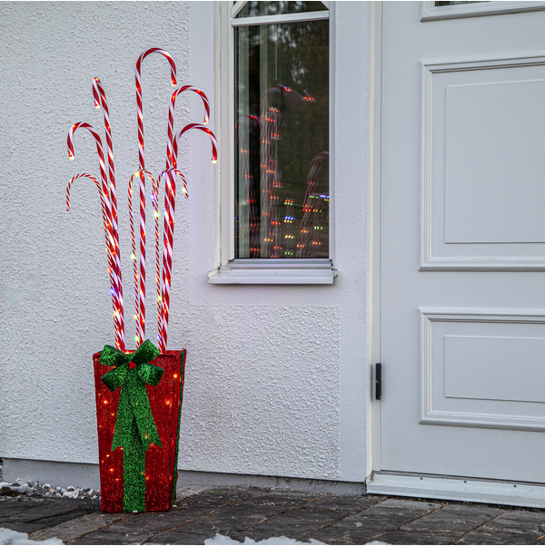 Outdoor Decoration CandyCane Box