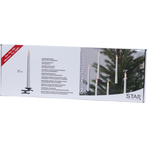 Candle Tree Lights SlimLine 25LED Christmas & decorative lighting for