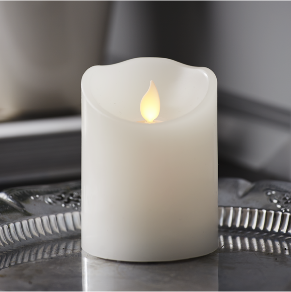 LED Pillar Candle M-Twinkle