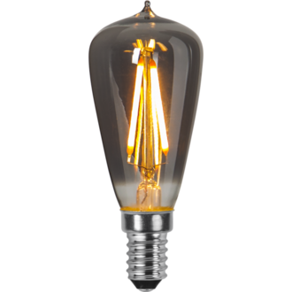 LED Lamp E14 ST38 Decoled Smoke